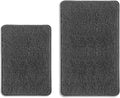 Bathroom Rugs 36 x 60 Inch – Extra Large Bath Mat | Absorbent and Washable Thick Chenille Bath Rugs Non-Slip Runner Rug for Bathroom, Shower, Tub(Gray)